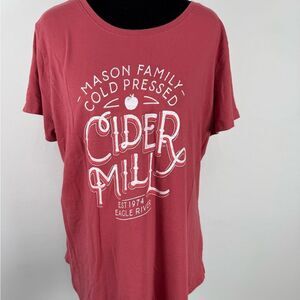 Sonoma Maroon Tee with White Logo